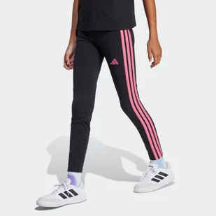 Legging fille en coton, rose - Odzież sportowa dziecięca - miniaturka - grafika 1