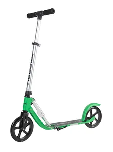 Hudora Hulajnoga "Crossover 205" w kolorze srebrno-zielonym - 3+ - Hulajnogi - miniaturka - grafika 1