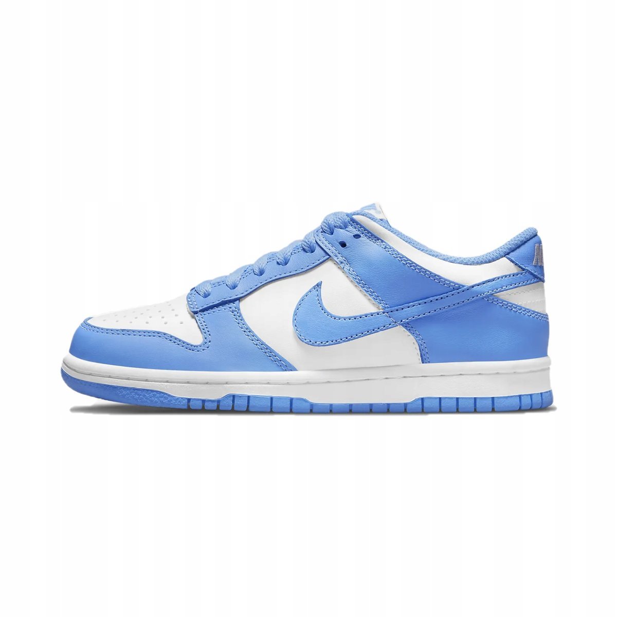 Buty damskie Trampki Nike Dunk Low UNC Niebieskie Białe (CW1590-103) 38.5EU