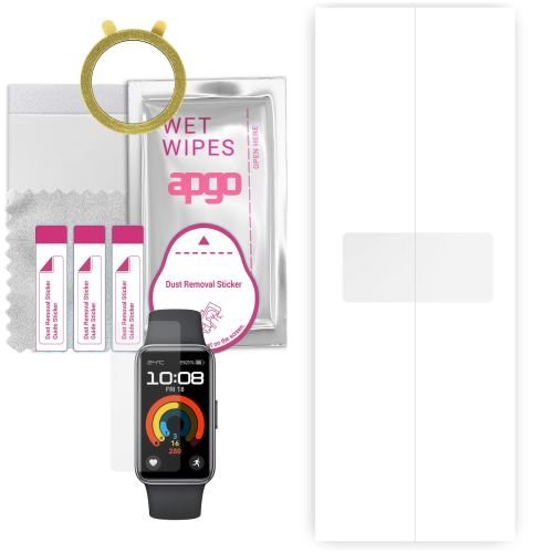 1x folia hydrożelowa ochronna do Huawei Band 9 - apgo Smartwatch Hydrogel Protection Ochrona na ekran smartwatcha