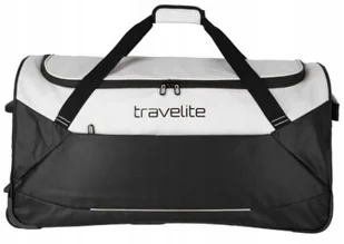 Torba Podróżna na kółkach Travelite BASICS 71cm Czarno Biała - Torby podróżne - miniaturka - grafika 1