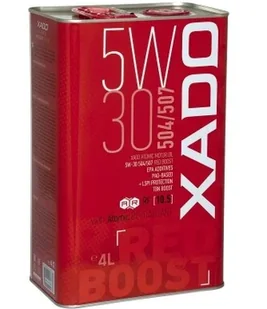 XADO ATOMIC OIL RED BOOST 5W30 504 507 4L - Oleje silnikowe XADO ATOMIC OIL RED BOOST 5W30 504 507 4L - Oleje silnikowe - miniaturka - grafika 1