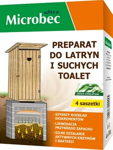 Microbec Ultra Bakterie do suchych toalet i latryn - Toalety turystyczne i przenośne - miniaturka - grafika 1