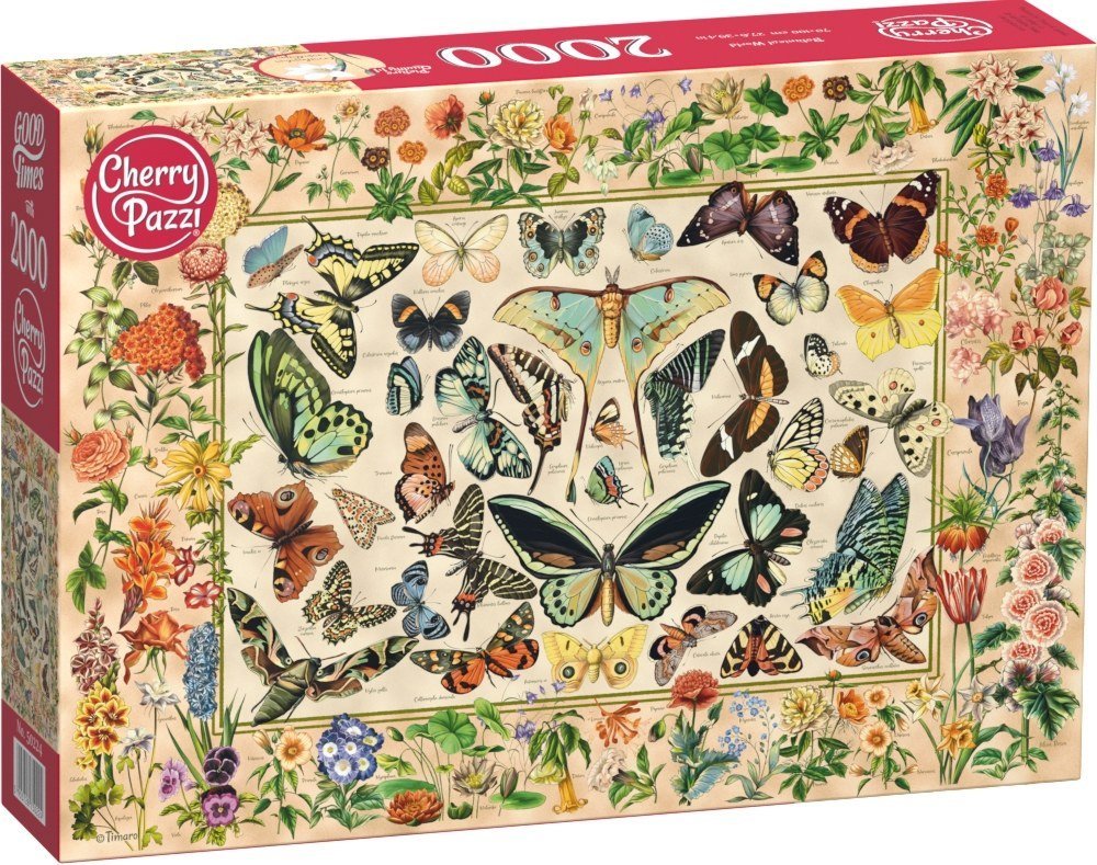 Puzzle 2000 Cherrypazzi Botanical World 50224