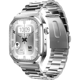 Maxcom FW65 Iron S Srebrny - Smartwatch - miniaturka - grafika 1