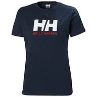 Koszulki i topy damskie - Helly Hansen Damska koszulka z krótkim rękawem z logo Hh - miniaturka - grafika 1