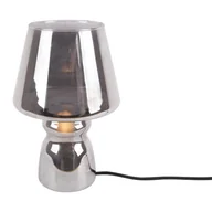 Noże stołowe - Szara szklana lampa stołowa Leitmotiv Classic Glass, ø 16 cm - miniaturka - grafika 1