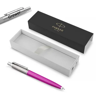 Długopis Jotter Originals Magenta z grawerem - Zestawy piśmiennicze - miniaturka - grafika 1