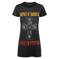 Bluzki damskie - tunika GUNS N' ROSES - APPETITE FOR DESTRUCTION ciemnoszara-L - miniaturka - grafika 1