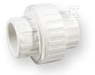 Łączniki, trójniki, kształtki - Śrubunek KW/KW PVC-U 1/2" - miniaturka - grafika 1