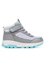 Buty dla dziewczynek - Skechers Śniegowce Storm Blazer 303493L GYAQ Szary - miniaturka - grafika 1