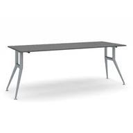 Stoły i stoliki do biura - B2B Partner Stół konferencyjny WIDE, 2000 x 800 mm, antracyt 423182 - miniaturka - grafika 1