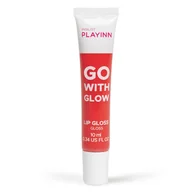 Błyszczyki do ust - Inglot Playinn, Go With Glow, Błyszczyk Do Ust,  Go With Watermelon 26, 10ml - miniaturka - grafika 1
