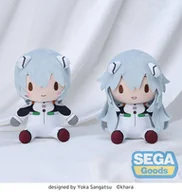 Figurki dla dzieci - fuwa petit "EVANGELION Series" M Plush "Rei" - miniaturka - grafika 1
