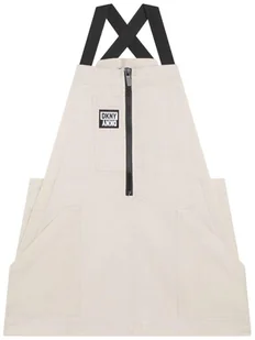 DKNY Sukienka codzienna D32870 S Biały Regular Fit - Sukienki i spódniczki dla dziewczynek - miniaturka - grafika 1