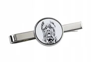 Spinki do mankietów i krawatów - Cane Corso Italiano - spinka do krawata z psem, personalizowany klips do kr - miniaturka - grafika 1