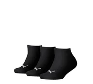 Skarpetki dla dzieci - Skarpety dziecięce Puma INVISIBLE 3-PACK czarne 90737402 - miniaturka - grafika 1