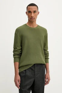 Calvin Klein sweter męski kolor zielony lekki LV04LB327G - Swetry męskie - miniaturka - grafika 1