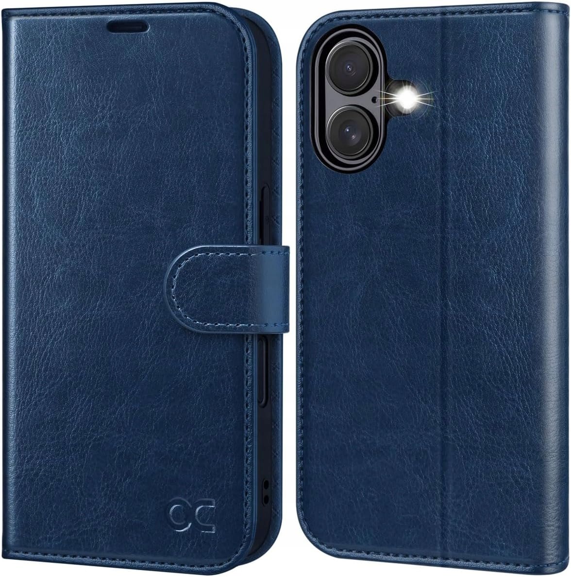 Etui do iPhone 16 5G Eko Skóra klapką portfel Rfid