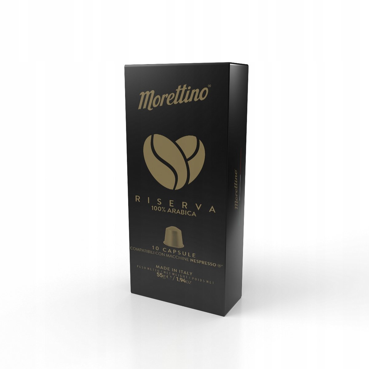 Kapsułki do Nespresso 10szt. kawa Morettino Riserva 100% Arabica