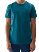 Koszulki męskie - Koszulka 4F Męska 4Fwss24Ttshm1154-46S Sportowa Zielona M - miniaturka - grafika 1