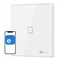 Systemy inteligentnych domów - Sonoff Bezprzewodowy włącznik światła Sonoff 433MHz T2EU1C-RF 1-kanałowy) - miniaturka - grafika 1
