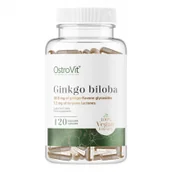 Serce i układ krążenia - Ostrovit OstroVit Ginkgo Biloba VEGE (miłorząb japoński) 120 kapsułek 1144238 - miniaturka - grafika 1