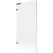 Parawany nawannowe - Mexen Lunar L parawan nawannowy 1-skrzydłowy 90 x 150 cm, transparent, różowe złoto - 897L-090-000-60-00 - miniaturka - grafika 1