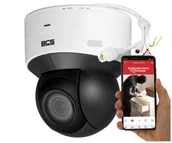 Kamery IP - Kamera obrotowa WiFi PTZ 5MPx BCS-P-SIP155SR3-AI2 Starlight MotoZooom Śledzenie Funkcje AI - miniaturka - grafika 1