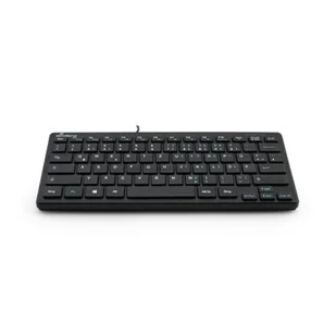 MediaRange MROS112 klawiatura USB QWERTZ Niemiecki, Swiss Czarny - Klawiatury - miniaturka - grafika 1