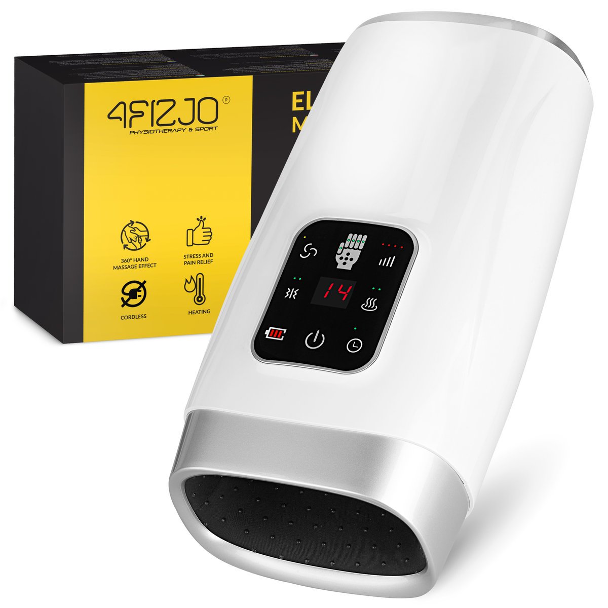 MASAŻER DO DŁONI ELEKTRYCZNY BEZPRZEWOWDOWY UCISKOWY DO RĘKI MASAŻ SPA