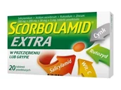 Przeziębienie i grypa - POLPHARMA SCORBOLAMID EXTRA 20 tabl 4329612 - miniaturka - grafika 1