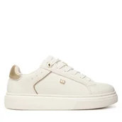 Buty dla chłopców - Sneakersy Tommy Hilfiger Low Cut Lace-Up T3A9-34248-1355 S Biały - miniaturka - grafika 1