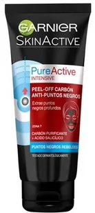 Maska Garnier na zaskórniki Pure Active Intensive Peel Off Carbon Anti Blackheads 50 ml (3600542168601) - Maseczki do twarzy - miniaturka - grafika 1