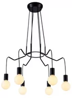 Lampy sufitowe - Candellux BASSO LAMPA WISZĄCA 6X40W E27 CZARNY MATOWY - miniaturka - grafika 1