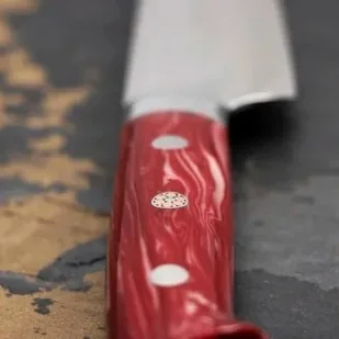 Takeshi Saji Red Turquoise R2 Nóż uniwersalny 15 cm - Noże kuchenne - miniaturka - grafika 5