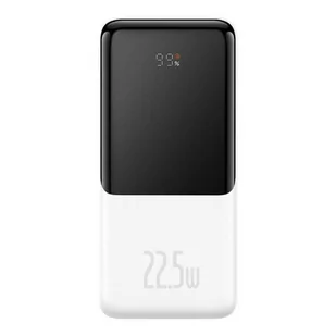 Baseus Elf Digital Display Power Bank 10000mAh z kablem USB-C Lightning PD 20W Huawei 5A QC PPJL010002 - Powerbanki - miniaturka - grafika 1