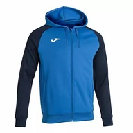 Bluzy męskie - Joma Męska bluza z kapturem Academy IV niebieski królewski błękit / granatowy l 101967703 - miniaturka - grafika 1