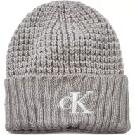 Czapki damskie - CALVIN KLEIN JEANS Czapka | z dodatkiem wełny - miniaturka - grafika 1
