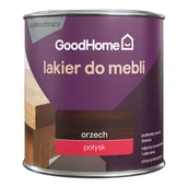 Lakiery do drewna - GoodHome Lakier do mebli orzech połysk 0,25 l - miniaturka - grafika 1