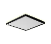 Lampy sufitowe - Prezent 27313 -LED Plafon łazienkowy CORDIA SQ LED/18W/230V IP54 czarny - miniaturka - grafika 1
