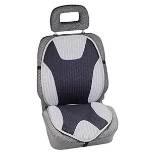 Lampa Mata na siedzenie AIR-TECH czarno-srebrny 54434 - Pokrowce na fotele - miniaturka - grafika 1