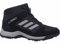 Buty trekkingowe damskie - Adidas Terrex Hyperhiker FX4186 Buty Wysokie Czarne Trapery Trekkingowe - miniaturka - grafika 1