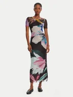 Sukienki - Desigual Sukienka codzienna Bernadette 25WWVK19 Kolorowy Slim Fit - miniaturka - grafika 1