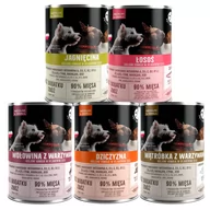 Mokra karma dla psów - Pet Republic PetRepublic kawałki w sosie Mix smaków 60x400g 56563-uniw - miniaturka - grafika 1