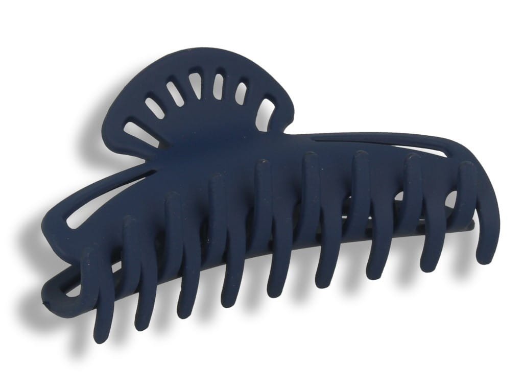 Orientana, Klamra spinka do włosów długa granatowa