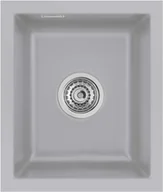 Zlewozmywaki - Zlewozmywak ceramiczny SYSTEMCERAM Mera 32 U Titan Korek automatyczny 5361 02 - miniaturka - grafika 1
