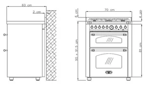 Kuchenka elektryczna Kuchnia indukcyjna LOFRA DOLCEVITA 70 ACCIAIO SATINATO RSUD76MFTE/4l - Kuchenki elektryczne - miniaturka - grafika 8