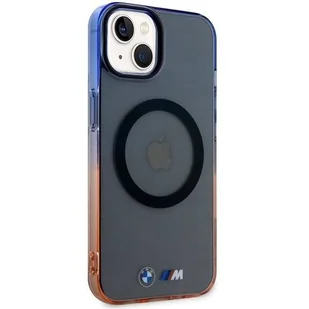 Etui BMW BMHMP14SHTGE iPhone 14 6.1" szary/grey hardcase Gradient Bumper MagSafe - Etui i futerały do telefonów - miniaturka - grafika 4