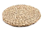 Lampiony i znicze - Tin Podkładka boho Gruba podstawka trawa morska 25 cm) - miniaturka - grafika 1